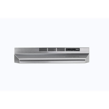 Broan - 24 Inch 160 CFM Under Cabinet Range Vent in Stainless - BU224SF
