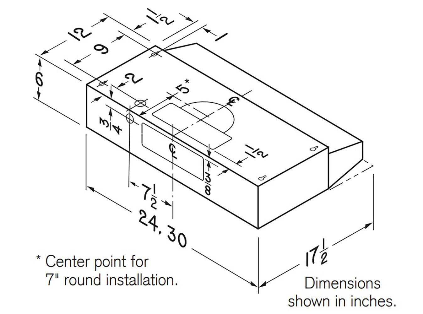 Broan - 24 Inch 160 CFM Under Cabinet Range Vent in Stainless - BU224SF