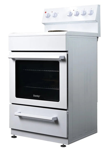 Danby - 2.5 cu. ft  Electric Range in White - DER240B1WC