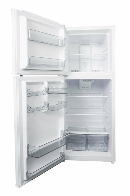 Danby - 24 Inch 11.6 cu. ft Top Mount Refrigerator in White - DFF116B2WDBL
