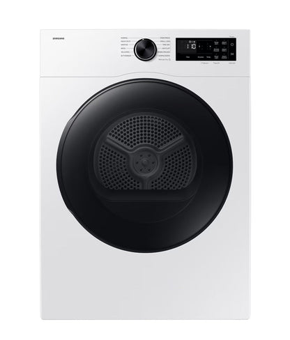 Samsung - 4 cu. Ft  Vented Electric Dryer in White - DV25FG50B0BEAC
