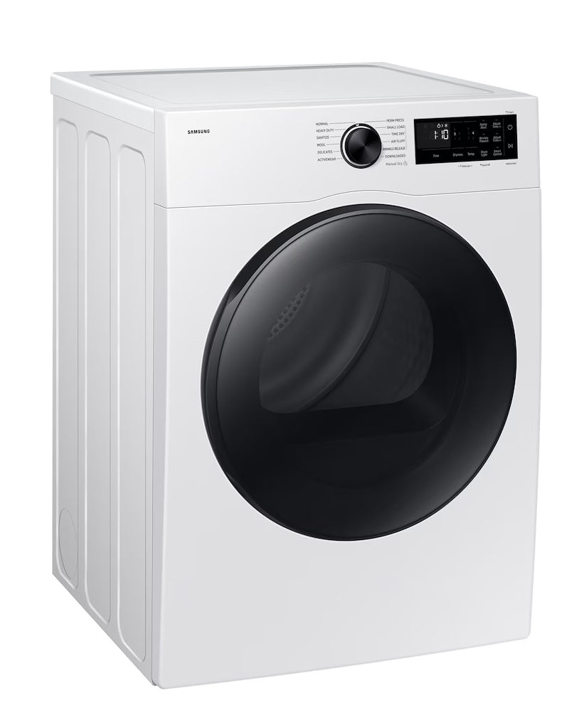 Samsung - 4 cu. Ft  Vented Electric Dryer in White - DV25FG50B0BEAC
