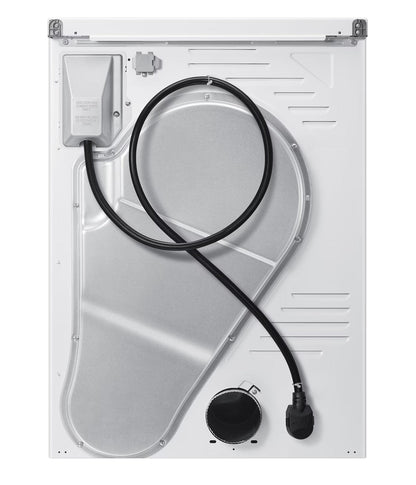 Samsung - 4 cu. Ft  Compact Dryer in White - DV25FG50BVBEAC