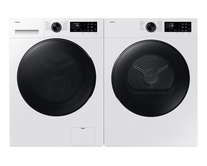 Samsung - 4 cu. Ft  Compact Dryer in White - DV25FG50BVBEAC