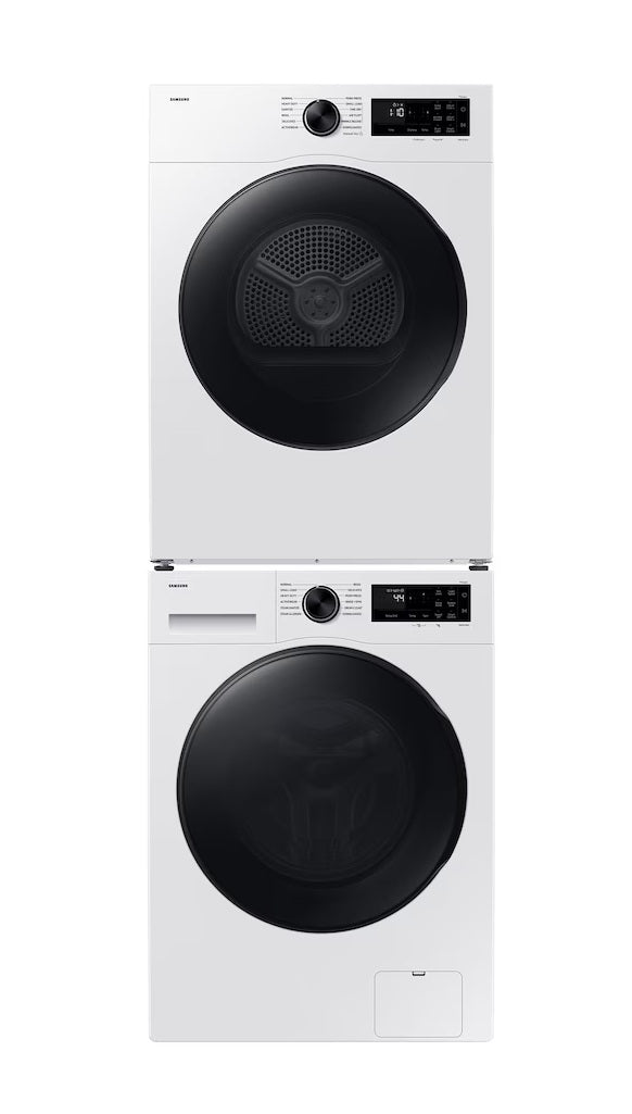 Samsung - 4 cu. Ft  Compact Dryer in White - DV25FG50BVBEAC