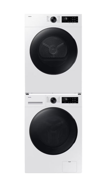 Samsung - 4 cu. Ft  Compact Dryer in White - DV25FG50BVBEAC