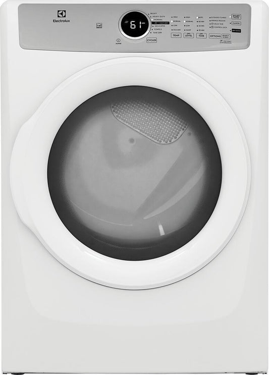 Electrolux - 8 cu. Ft  Electric Dryer in White - ELFE733CAW