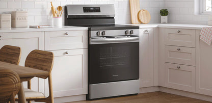 Frigidaire - 5.3 cu. ft  Electric Range in Stainless - FCRE306CAS