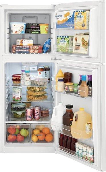 Frigidaire - 24 Inch 11.6 cu. ft Top Mount Refrigerator in White - FFET1222UW