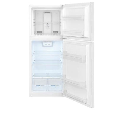 Frigidaire - 24 Inch 11.6 cu. ft Top Mount Refrigerator in White - FFET1222UW