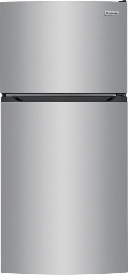 Frigidaire - 28 Inch 13.9 cu. ft Top Mount Refrigerator in Stainless - FFHT1425VV