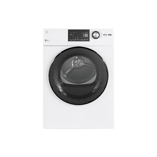 GE - 4.1 cu. Ft  Electric Dryer in White - GFD14JSINWW