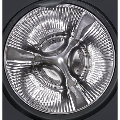 GE - 2.8 cu. Ft  Front Load Washer in White - GFW148SSMWW