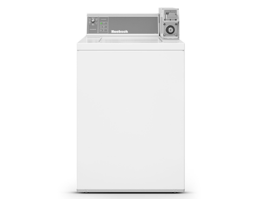 Huebsch - 3.19 cu. Ft  Top Load Commercial Washer in White - HWNSX2SP115CW01