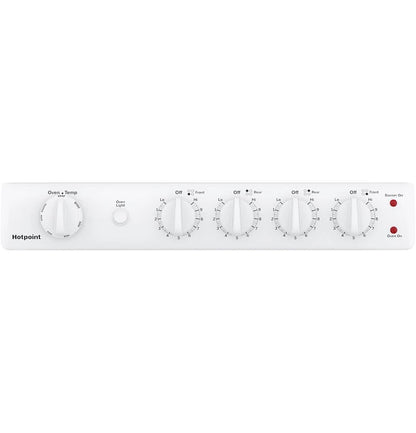 GE - 2.9 cu. ft  Electric Range in White - JCAS300DMWW