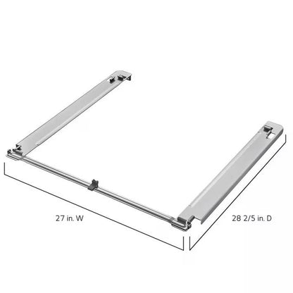 LG -  27'' Laundry Front Load Stacking Kit - KSTK4