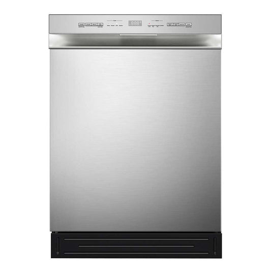 Midea - 52 dBA Built In Dishwasher in Stainless - MDF24P2BST