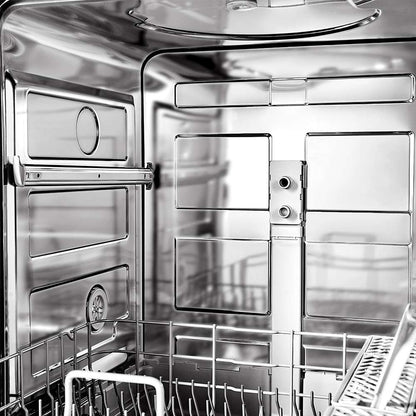 Midea - 52 dBA Built In Dishwasher in Stainless - MDF24P2BST