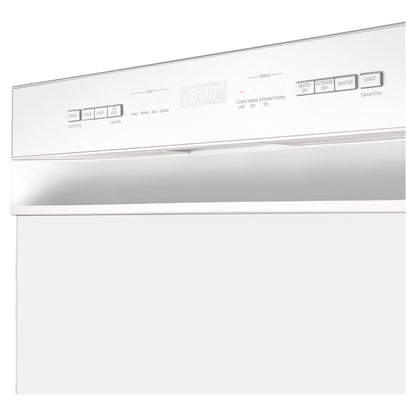 Midea - 52 dBA Built In Dishwasher in White - MDF24P2BWW