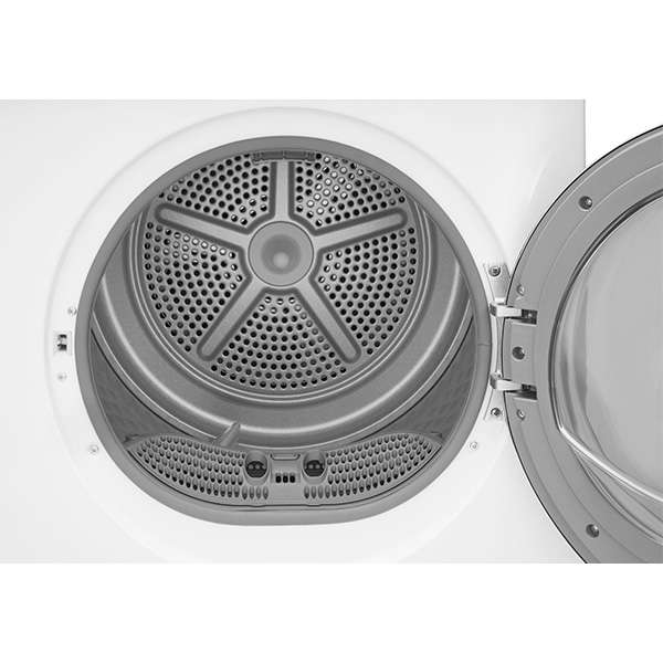 MIDEA - 4.4 cu. Ft  Heat Pump Dryer in White - MLE27N5AWWC