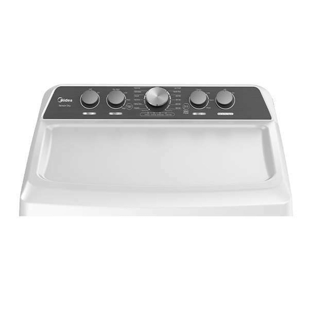 Midea - 6.7 cu. Ft  Top Load Electric Dryer in White - MLE47C4AWW