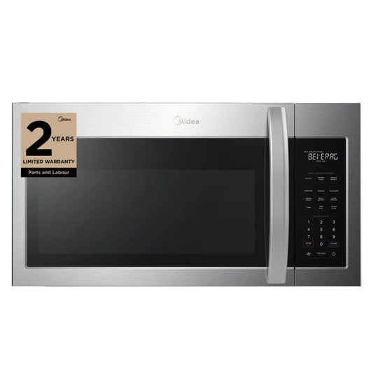 Midea - 1.7 cu. Ft  Over the range Microwave in Stainless - MMO17S12ASTC