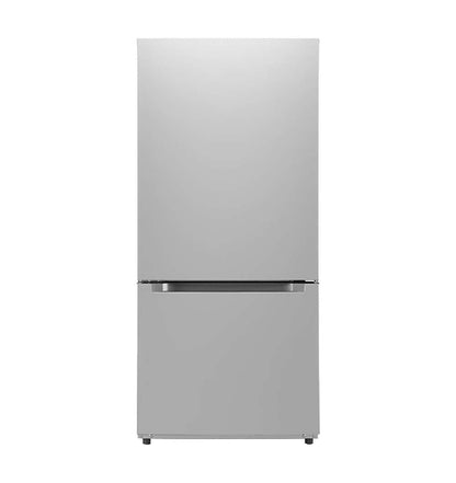 Midea - 30 Inch 18.7 cu. ft Bottom Mount Refrigerator in Stainless - MRB19B7AST
