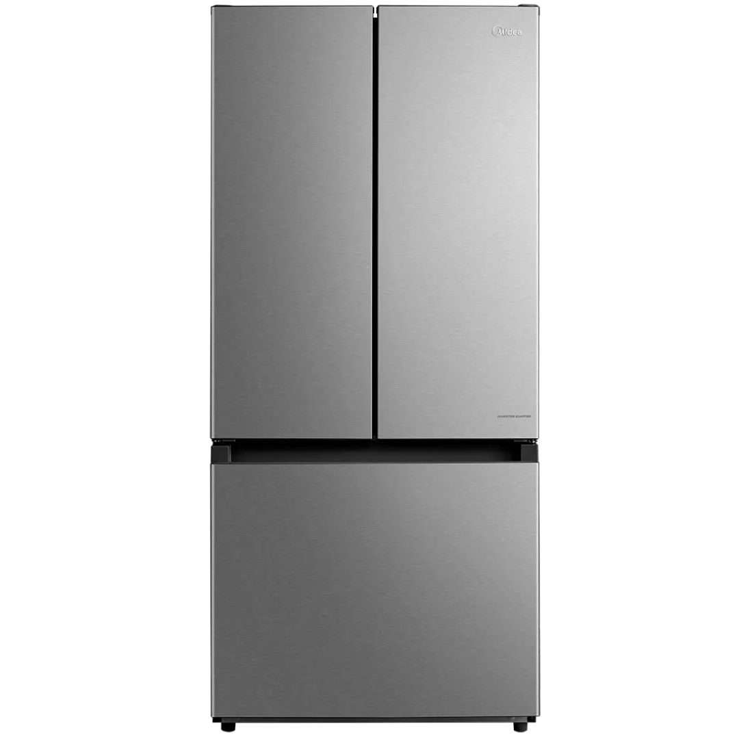 Midea - 30 Inch 18.4 cu. ft French Door Refrigerator in Stainless - MRF18B4AST
