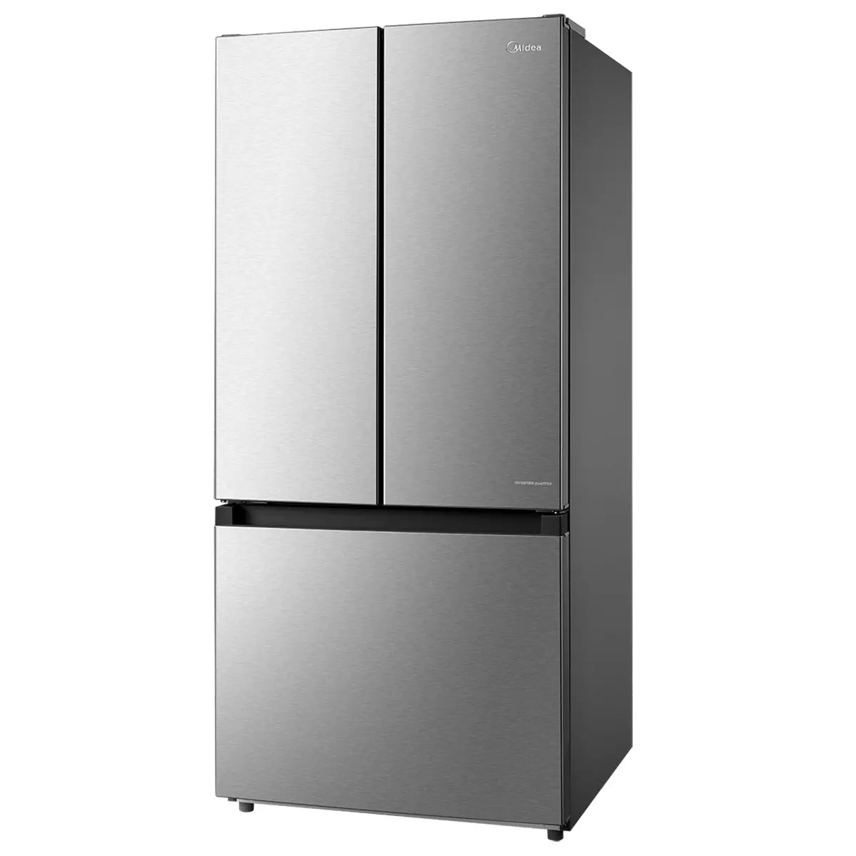 Midea - 30 Inch 18.4 cu. ft French Door Refrigerator in Stainless - MRF18B4AST