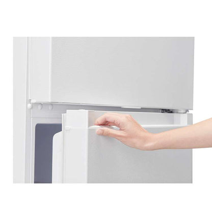 Midea - 28 Inch 14.2 cu. ft Top Mount Refrigerator in White - MRT14D2BWW