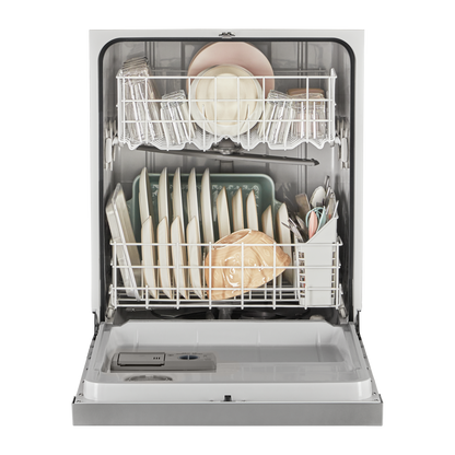 Whirlpool - 57 dBA Built In Dishwasher in Stainless - WDF341PAPM