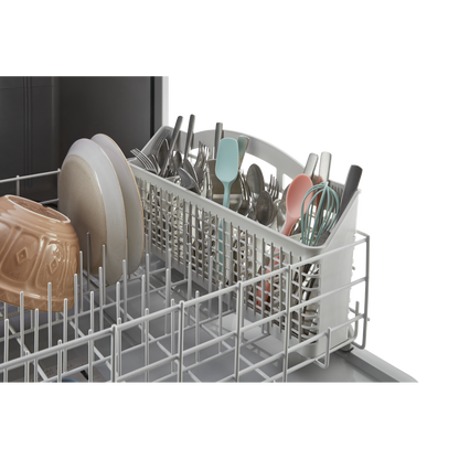 Whirlpool - 57 dBA Built In Dishwasher in Stainless - WDF341PAPM