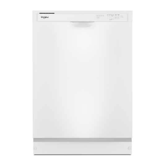 Whirlpool - 57 dBA Built In Dishwasher in White - WDF341PAPW