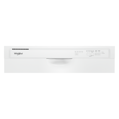 Whirlpool - 57 dBA Built In Dishwasher in White - WDF341PAPW