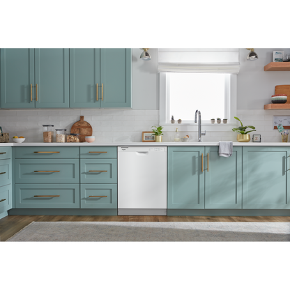 Whirlpool - 57 dBA Built In Dishwasher in White - WDF341PAPW