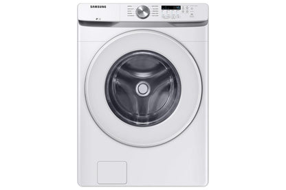 Samsung - 5.2 cu. Ft  Front Load Washer in White - WF45T6000AW