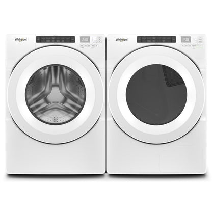Whirlpool - 5.0 cu. Ft  Front Load Washer in White - WFW560CHW