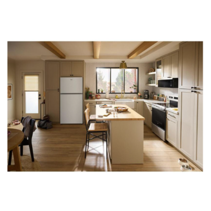 Whirlpool - 30 Inch 19 cu. ft Top Mount Refrigerator in White - WRTX5419SW