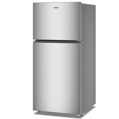 Whirlpool - 30 Inch 19 cu. ft Top Mount Refrigerator in Stainless - WRTX5419SZ
