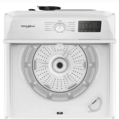 Whirlpool - 4.6 cu. Ft  Top Load Washer in White - WTW4105SW