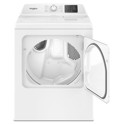 Whirlpool - 7 cu. Ft  Vented Electric Dryer in White - YWED4105SW