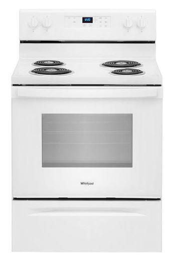 Whirlpool - 4.8 cu. ft  Electric Range in White - YWFC150M0JW