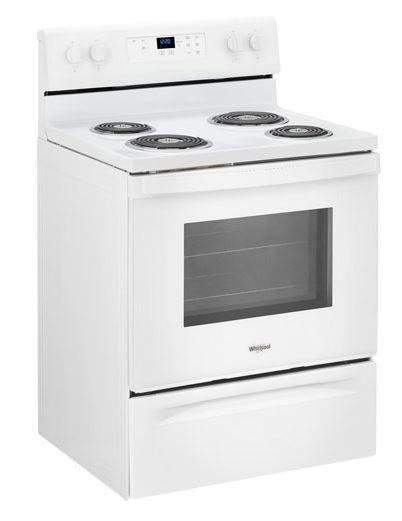Whirlpool - 4.8 cu. ft  Electric Range in White - YWFC150M0JW