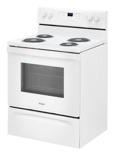 Whirlpool - 4.8 cu. ft  Electric Range in White - YWFC150M0JW