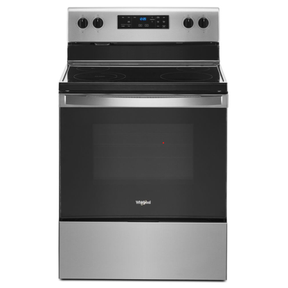 Whirlpool - 5.3 cu. ft  Electric Range in Stainless - YWFE515S0JS