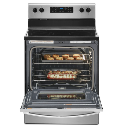Whirlpool - 5.3 cu. ft  Electric Range in Stainless - YWFE515S0JS