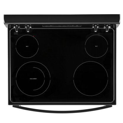 Whirlpool - 5.3 cu. ft  Electric Range in Stainless - YWFE515S0JS