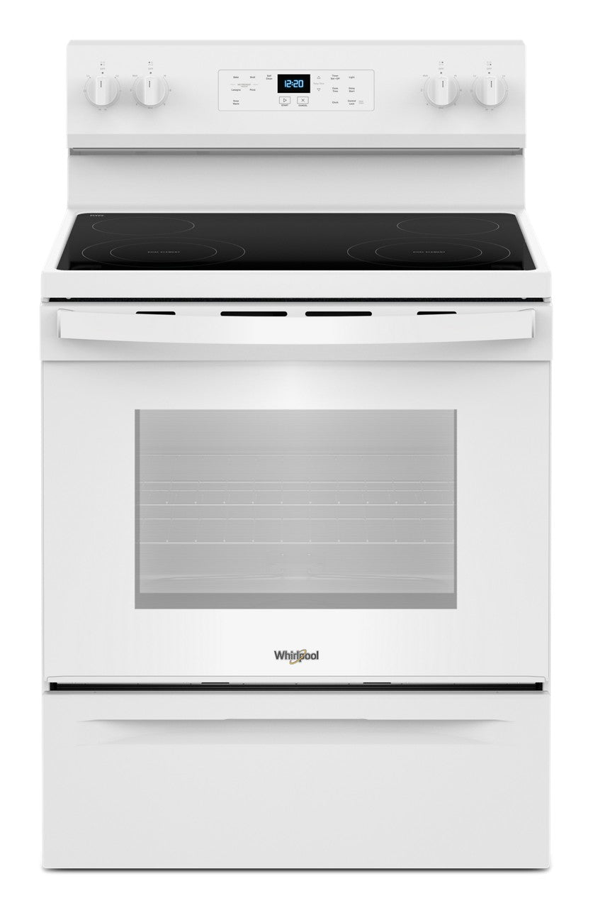Whirlpool - 5.3 cu. ft  Electric Range in White - YWFES3530RW