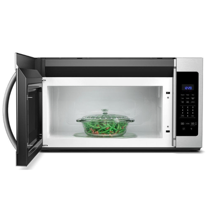 Whirlpool - 1.7 cu. Ft  Over the range Microwave in Stainless - YWMH31017HS