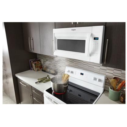 Whirlpool - 1.7 cu. Ft  Over the range Microwave in White - YWMH31017HW